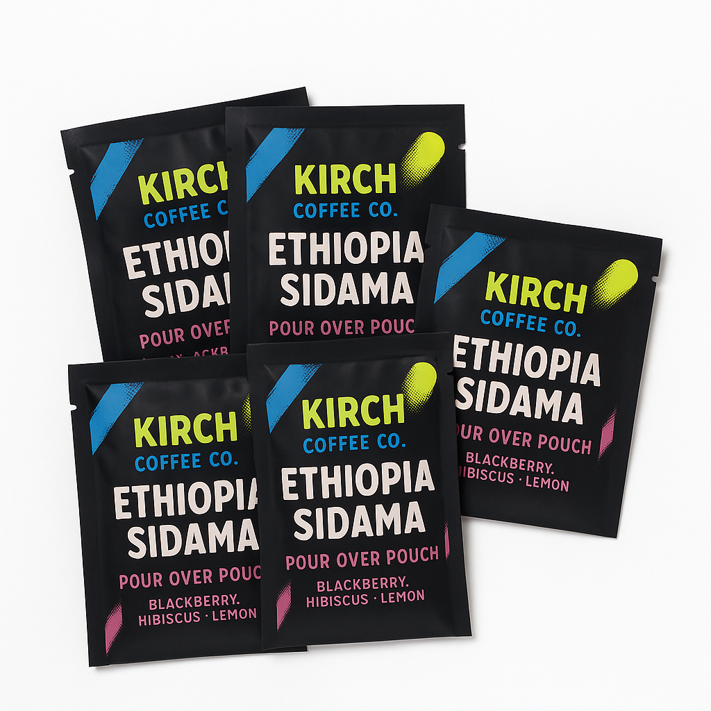 Ethiopian Sidama Pour Over Pouch - 5 pack