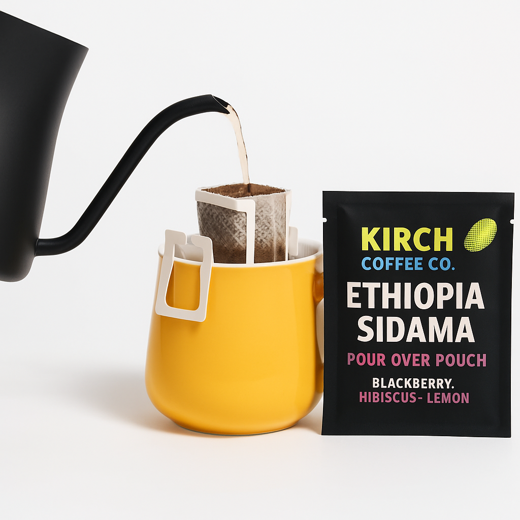 Ethiopian Sidama Pour Over Pouch - 5 pack