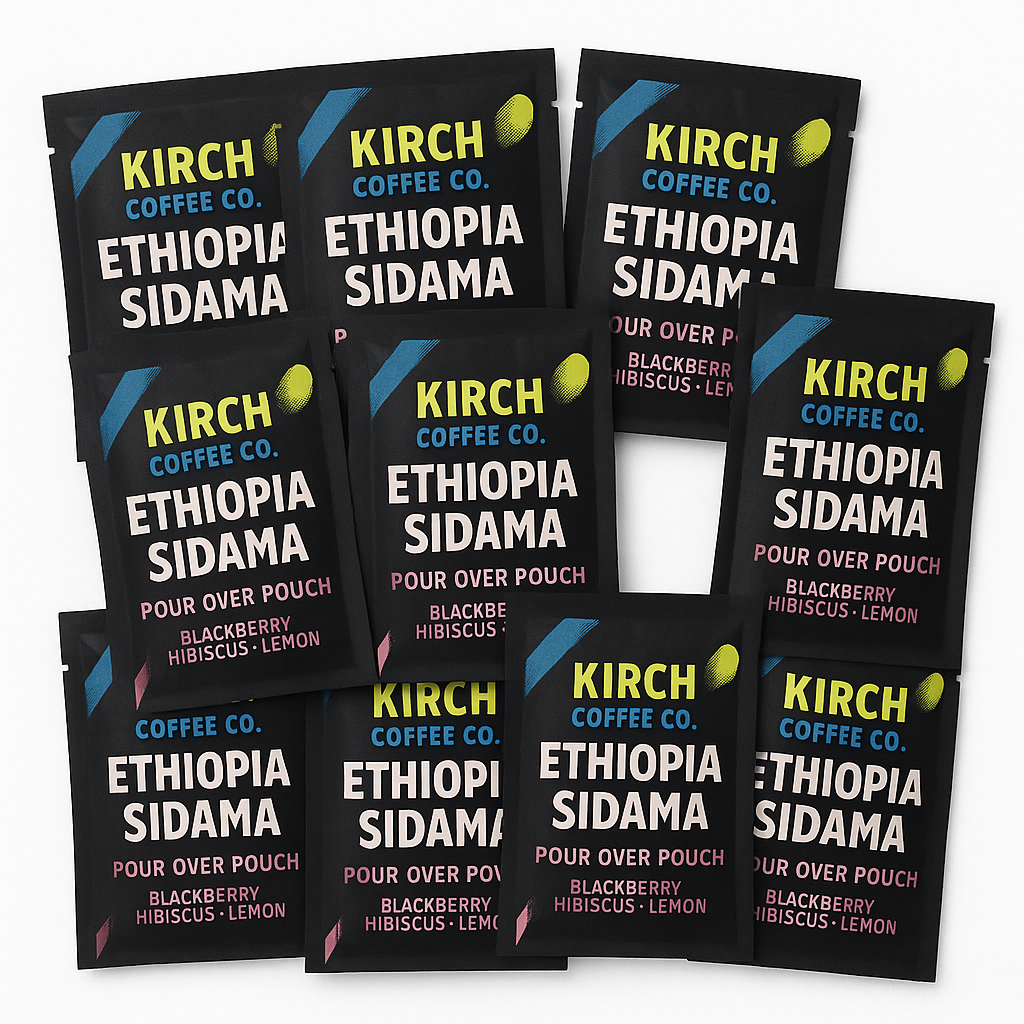 Ethiopian Sidama Pour Over Pouch- 10 pack