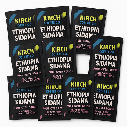 Ethiopian Sidama Pour Over Pouch- 10 pack
