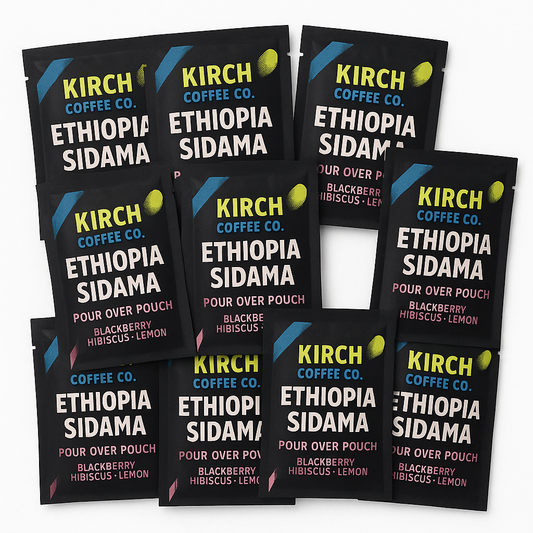 Ethiopian Sidama Pour Over Pouch- 10 pack